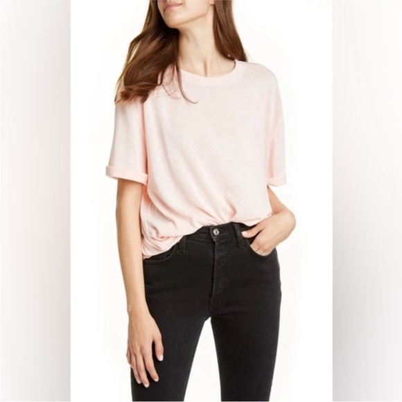 Free People Tops - FREE PEOPLE We The Free Cassidy Tee T-Shirt in Pink‎ Size Small